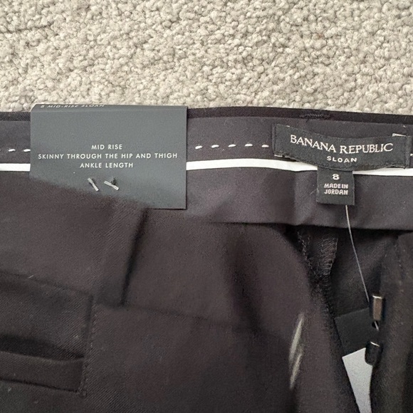 NWT 2pc Banana Republic Women’s Suit Blazer and Pants Black Size 8 - Picture 13 of 16